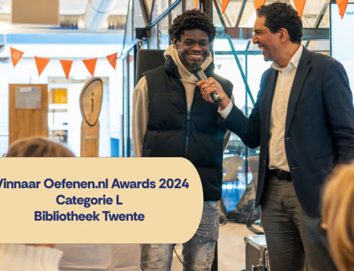 Bibliotheek Twente wint voor de tweede keer op rij Oefenen.nl Award