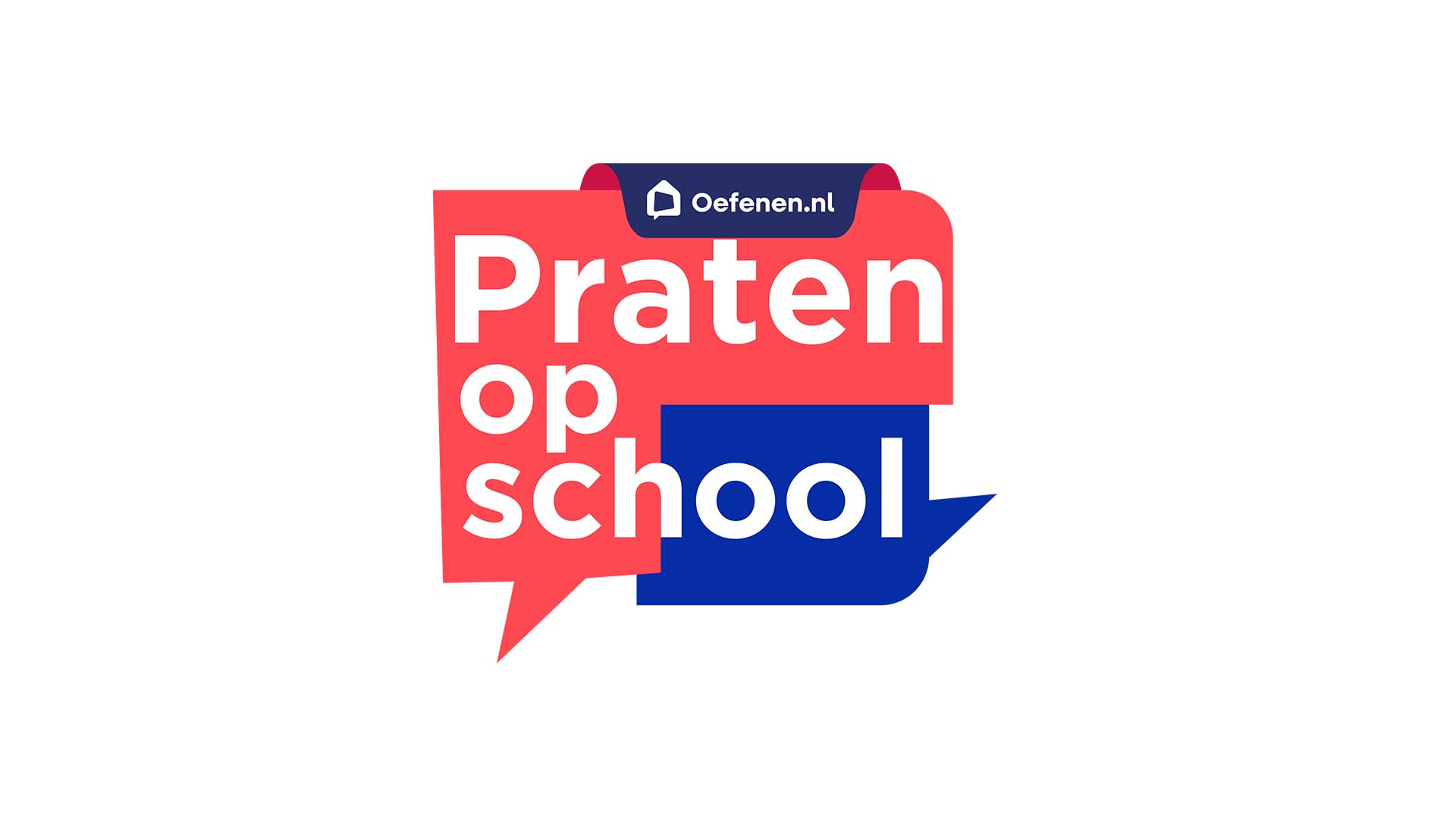 logo praten op school